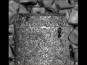 soda can with ice cubs Modelo 3D