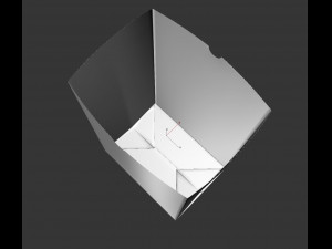 popcorn bag 3D Model