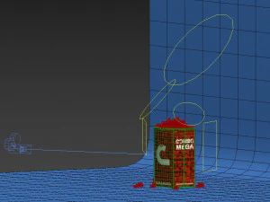 popcorn bag 3D Model