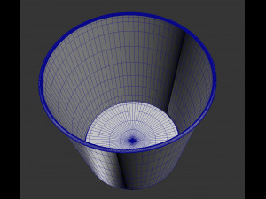 popcorn bucket 3D मॉडल