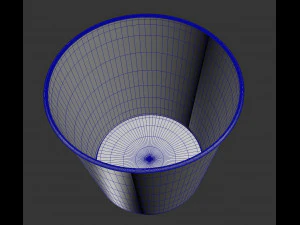 popcorn bucket 3D Model