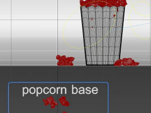 popcorn box 3D Model