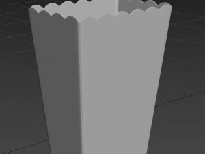popcorn box 3D Model