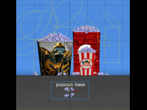popcorn 3d collection Modelo 3D