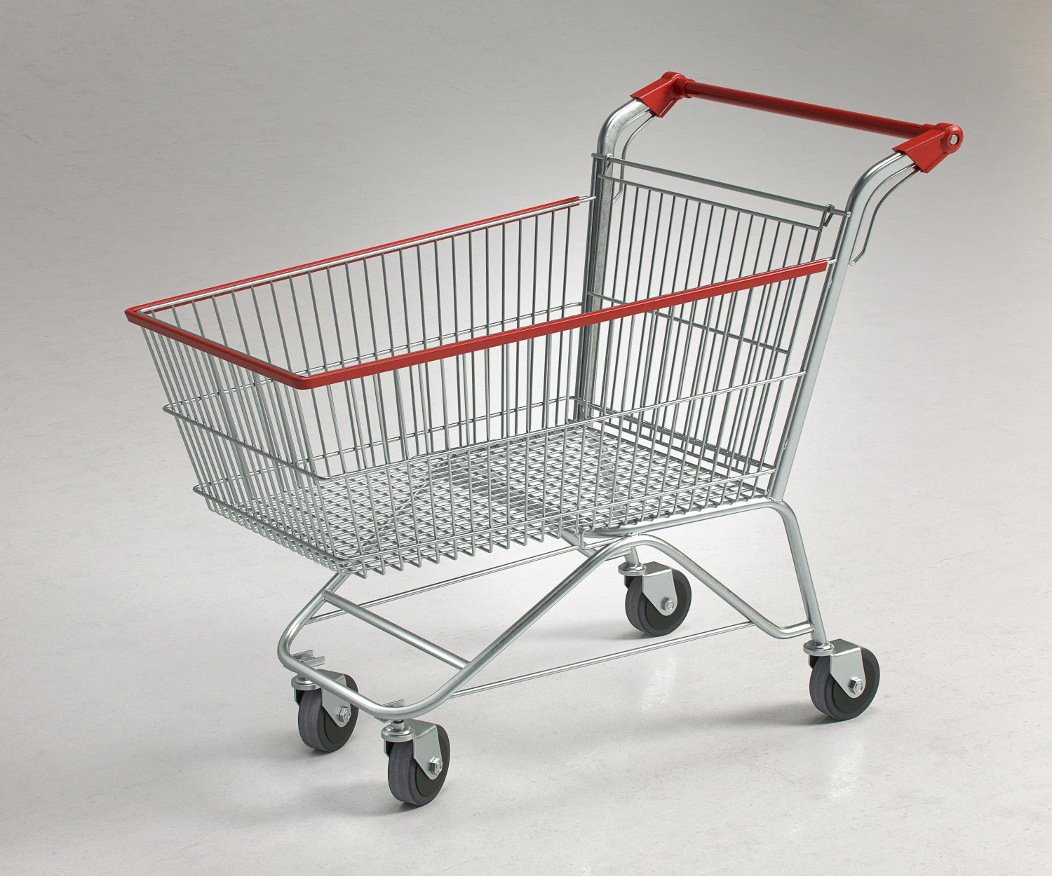 shopping supermarket cart 3D Model .c4d .max .obj .3ds .fbx .stl .blend