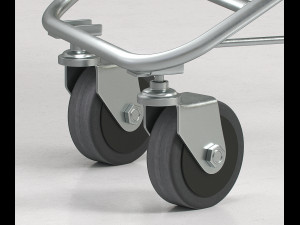 shopping supermarket cart Modelo 3D