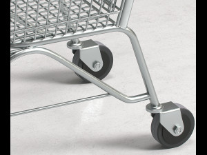 shopping supermarket cart Modelo 3D