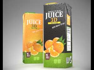 juice box 3D Model