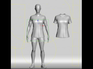 womens soccer uniform Modelo 3D