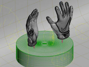 football glove 3D Model