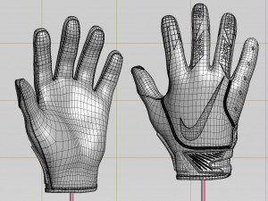 football glove 3D Model