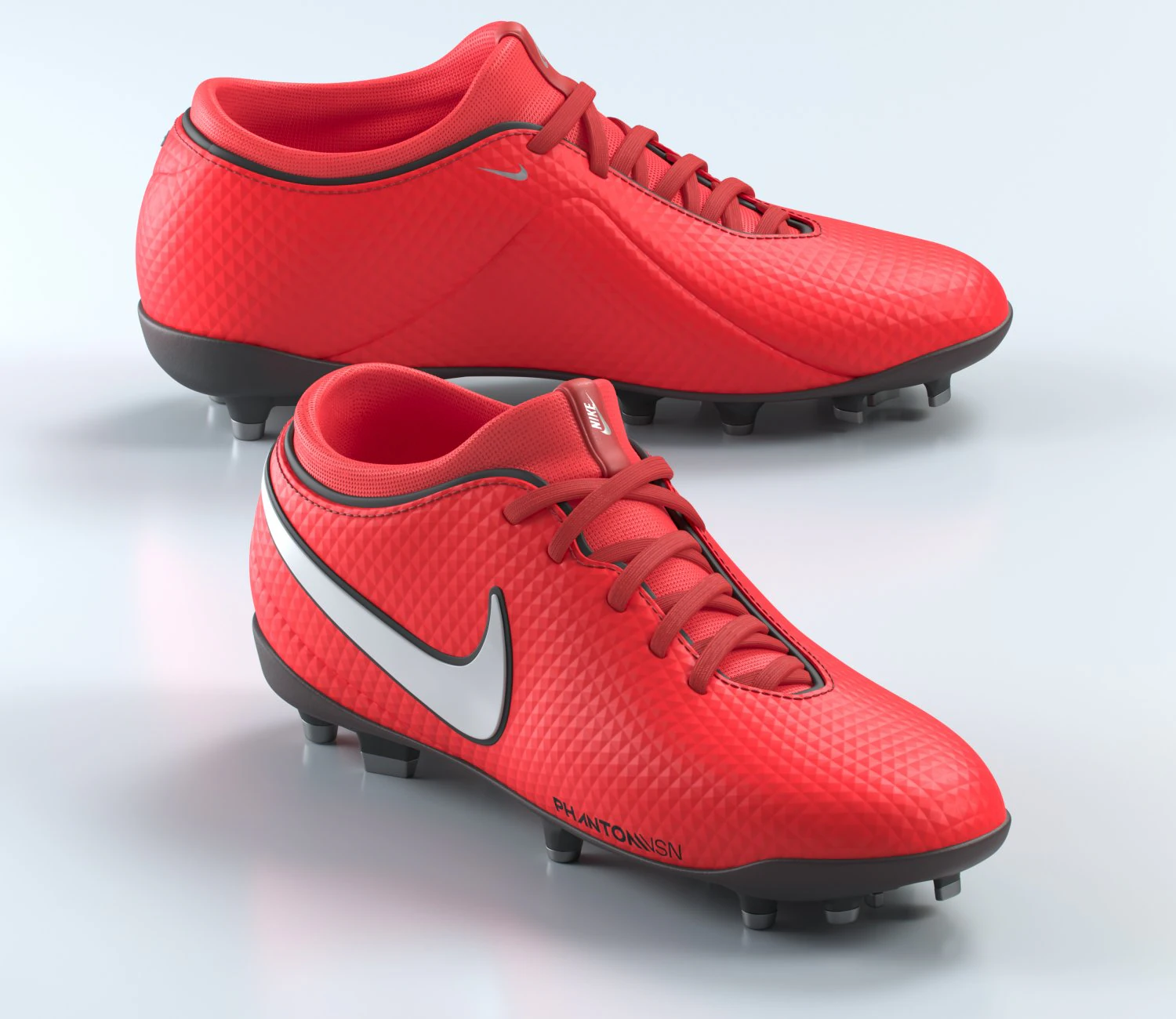 football boots 3D Model .c4d .max .obj .3ds .fbx .stl .blend 