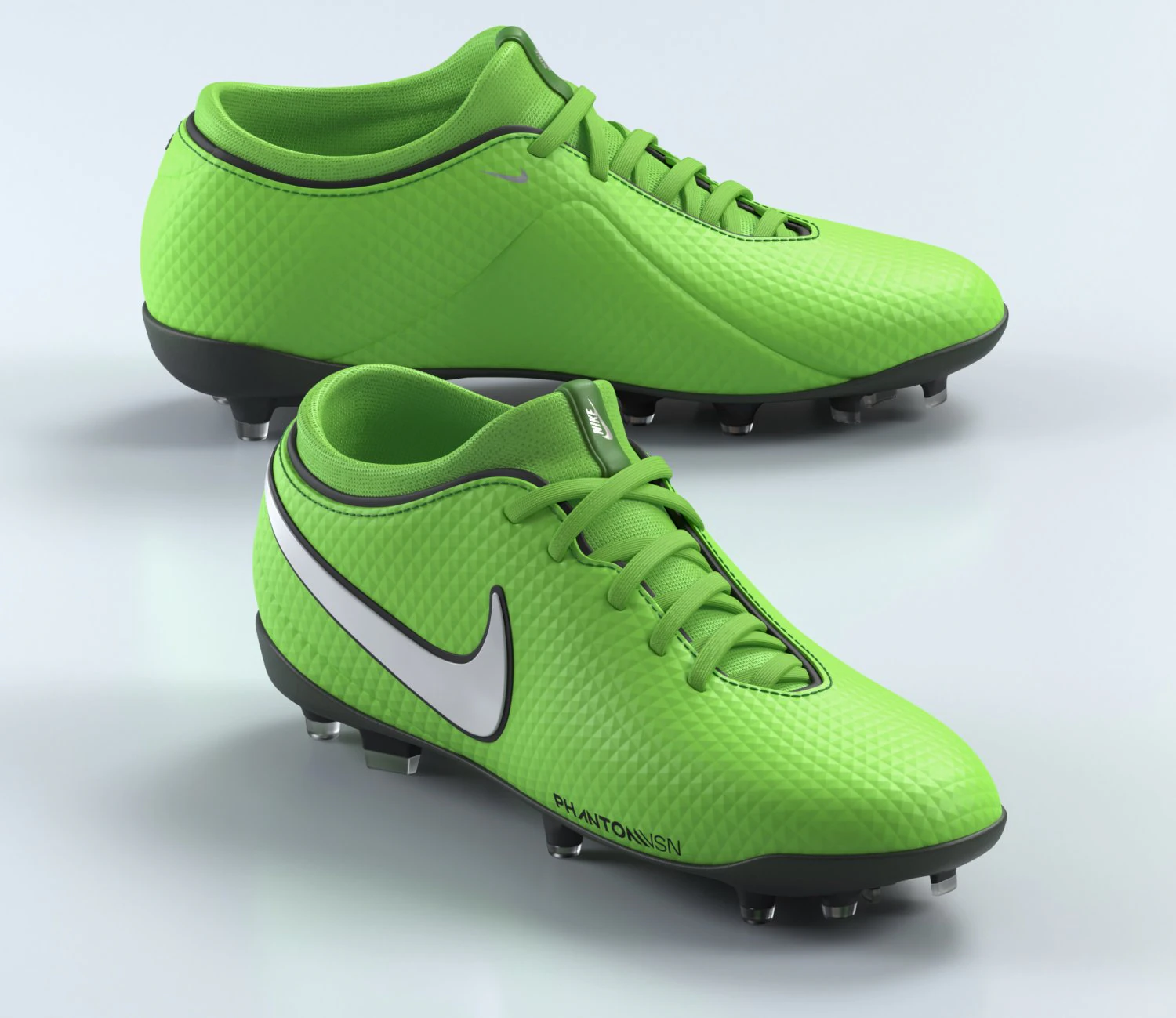 football boots 3D Model .c4d .max .obj .3ds .fbx .stl .blend