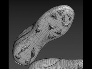 football boots 3D 模型