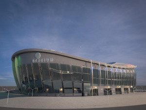 football soccer stadium 3D 모델