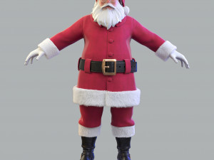 santa claus Model 3D