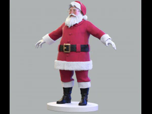 santa claus 3D Model