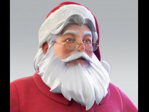 santa claus Model 3D