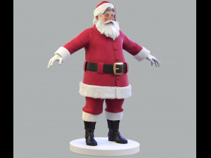 santa claus Model 3D