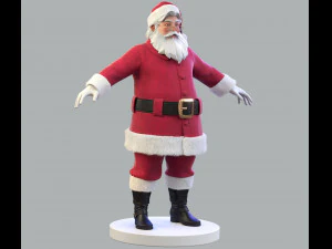 santa claus 3D Model