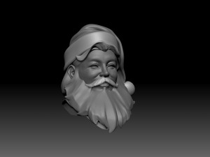 santa claus Model 3D