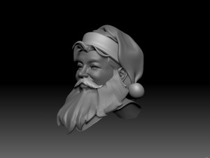 santa claus Model 3D