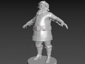 santa claus 3D Model