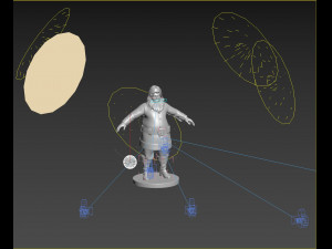 santa claus Model 3D