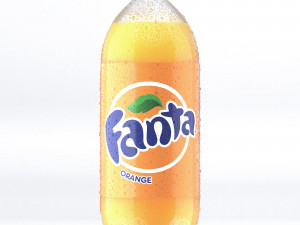 2 liter soda bottle 3D Model