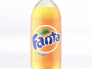 2リットルのソーダボトル 3Dモデル