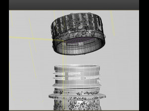 2 liter soda bottle 3D Модель