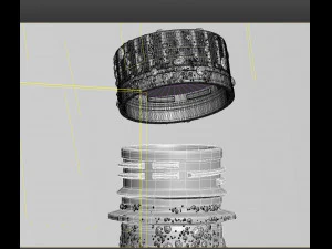 2 liter soda bottle 3D Model