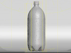 2 liter soda bottle 3D Model