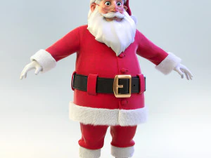 Santa Claus 3D Model