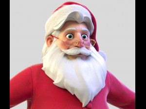 Santa Claus 3D Model