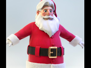 Santa Claus 3D Model