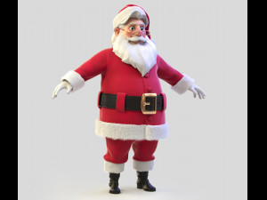 Santa Claus 3D Model