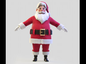 Santa Claus 3D Model