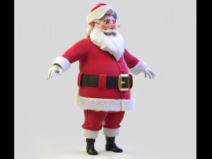 Santa Claus 3D Model