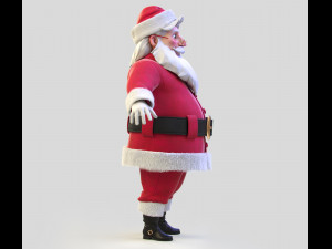 Santa Claus 3D Model