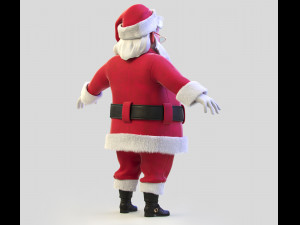Santa Claus 3D Model