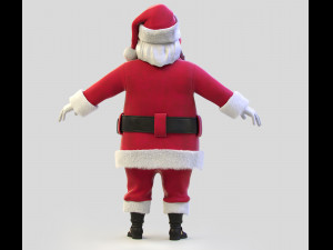 Santa Claus 3D Model