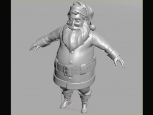 Santa Claus 3D Model