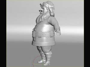 Santa Claus 3D Model