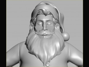 Santa Claus 3D Model
