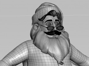Santa Claus 3D Model