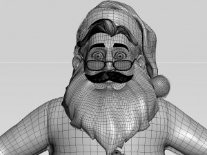 Santa Claus 3D Model