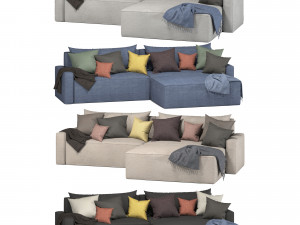 min otti sofa Modello 3D