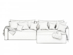 min otti sofa Modello 3D