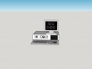 pc xt - works as pc monitor Modello di stampa 3D
